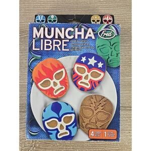 Fred Muncha Libre Cookie Cutter Stamps Used 2014